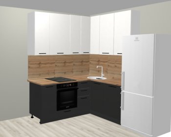 Кухонный гарнитур угловой 2000*1400 мм (Санвут) в Серове - serov.mebel-e96.ru