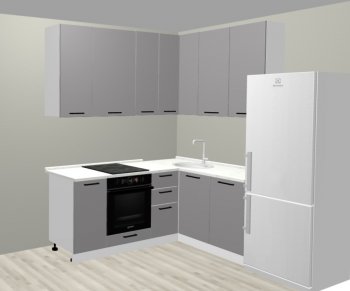 Кухонный гарнитур угловой 2000*1400 мм (Санвут) в Серове - serov.mebel-e96.ru