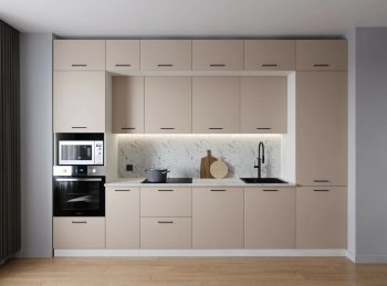 Кухонный гарнитур Шампань 3400 мм (Санвут) в Серове - serov.mebel-e96.ru