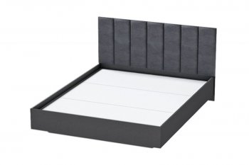 Кровать Шарм (арт.031М1) настил, Антрацит (Диал) в Серове - serov.mebel-e96.ru | фото