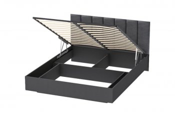 Кровать с подъемным механизмом Шарм (арт.031М1) Антрацит (Диал) в Серове - serov.mebel-e96.ru | фото