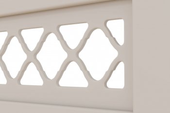 Кровать из массива Шейла льняной (БМ) в Серове - serov.mebel-e96.ru