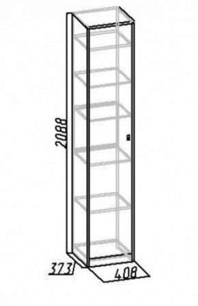 Шкаф для белья Комфорт 7 в Серове - serov.mebel-e96.ru