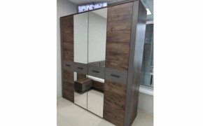 Шкаф 2000 мм КУБА ШР-4 (с зеркалом) (БМ) в Серове - serov.mebel-e96.ru