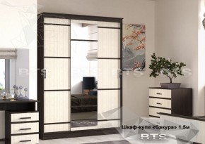 Шкаф-купе Сакура 1500 в Серове - serov.mebel-e96.ru | фото