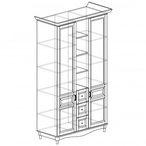 Шкаф многоцелевой Прованс 400 (Яна) в Серове - serov.mebel-e96.ru