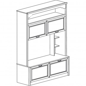 Шкаф под ТВ Флоренция 664 (Яна) в Серове - serov.mebel-e96.ru