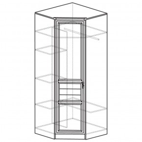 Шкаф угловой Лира 50 (Яна) в Серове - serov.mebel-e96.ru