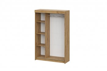 Шкаф-купе ШКП-7 1300 мм ясень анкор (СВ) в Серове - serov.mebel-e96.ru