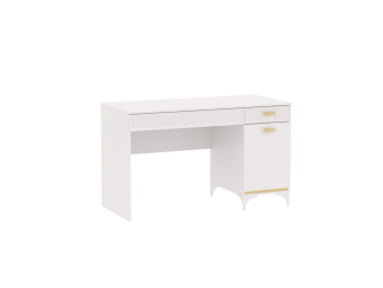Стол письменный Сиде Белый (СБК) в Серове - serov.mebel-e96.ru