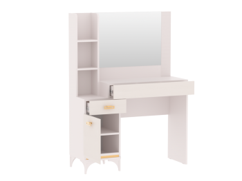 Стол туалетный Сиде Белый (СБК) в Серове - serov.mebel-e96.ru