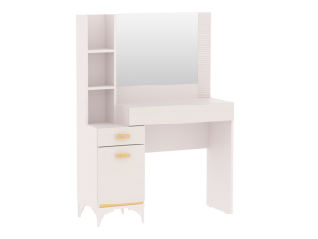Стол туалетный Сиде Белый (СБК) в Серове - serov.mebel-e96.ru