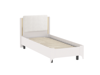 Кровать Сиде 900 мм Белый (СБК) в Серове - serov.mebel-e96.ru