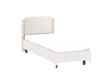 Кровать Сиде 900 мм Белый (СБК) в Серове - serov.mebel-e96.ru
