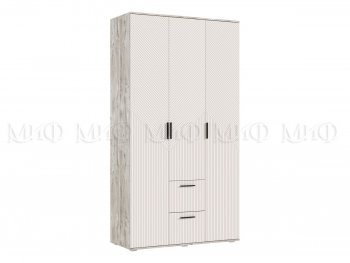Шкаф 1200 мм Сильвия, дуб юкон/кашемир (Миф) в Серове - serov.mebel-e96.ru