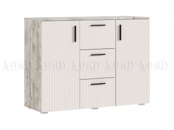 Комод Сильвия, дуб юкон/кашемир (Миф) в Серове - serov.mebel-e96.ru