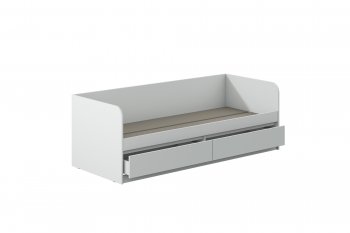 Кровать Соната 900 белый (Зарон) в Серове - serov.mebel-e96.ru