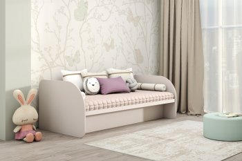 Кровать с подъемным механизмом Сказка, кашемир (Зарон) в Серове - serov.mebel-e96.ru