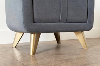Тумба прикроватная Софи 2 графит (Мебельсон) в Серове - serov.mebel-e96.ru