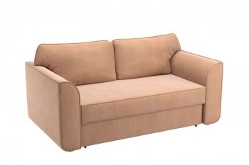 Диван-кровать 1800 мм Спейс 1.4 (велюр Вивальди 22 (св. коричневый) (Софт) в Серове - serov.mebel-e96.ru