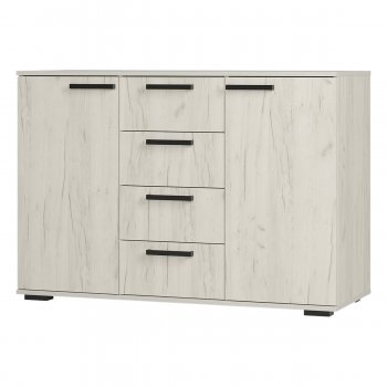 Комод Стандарт №2 NEW крафт белый  (БТС) в Серове - serov.mebel-e96.ru