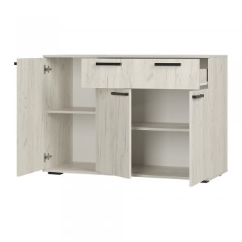 Комод Стандарт 4 NEW крафт белый (БТС) в Серове - serov.mebel-e96.ru