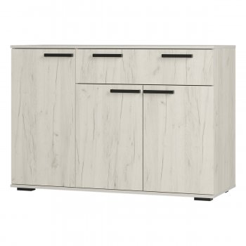 Комод Стандарт 4 NEW крафт белый (БТС) в Серове - serov.mebel-e96.ru