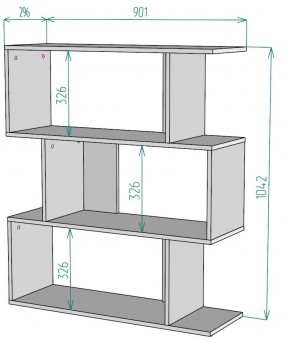 Стеллаж S41 (ДМ) в Серове - serov.mebel-e96.ru