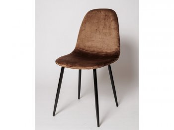 Стул DC 5541 велюр коричневый (ЦМ) в Серове - serov.mebel-e96.ru
