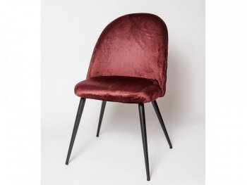 Стул С 820 Бордовый вельвет (ЦМ) в Серове - serov.mebel-e96.ru