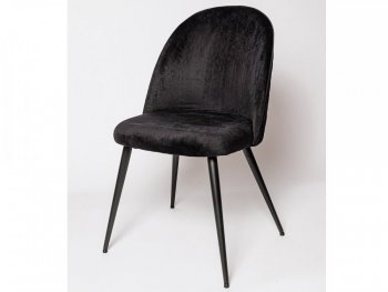 Стул С 820 Черный вельвет (ЦМ) в Серове - serov.mebel-e96.ru