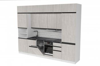 Кухонный гарнитур Сюита люкс 3000 мм (Герда) в Серове - serov.mebel-e96.ru