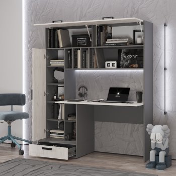 Стол компьютерный Техно графит/крафт  (БТС) в Серове - serov.mebel-e96.ru