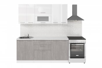 Кухонный гарнитур Терция макси 2 1800 мм (Герда) в Серове - serov.mebel-e96.ru