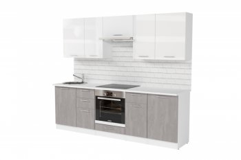 Кухонный гарнитур Терция базис 2400 мм (Герда) в Серове - serov.mebel-e96.ru
