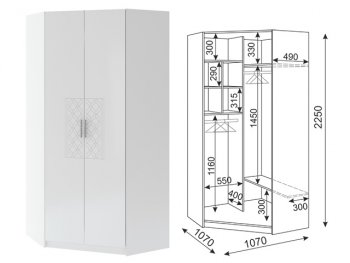 Набор подростковой мебели Тиффани модульный (Риннер) в Серове - serov.mebel-e96.ru