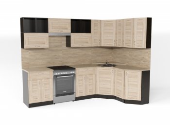 Кухонный гарнитур Томилла оптима 5 2700х1600 мм (Герда) в Серове - serov.mebel-e96.ru