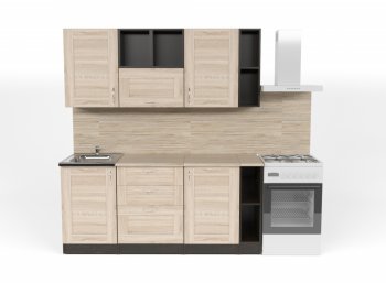 Кухонный гарнитур Томилла макси 4 1800 мм (Герда) в Серове - serov.mebel-e96.ru