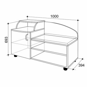 Тумба для прихожей Хит (Мебельсон) в Серове - serov.mebel-e96.ru