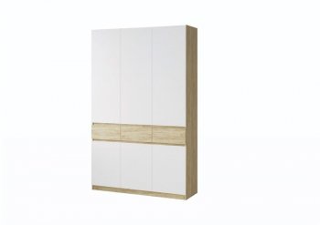 Шкаф 1500 мм Турин ЛДСП крафт/белый шагрень (ВВР) в Серове - serov.mebel-e96.ru