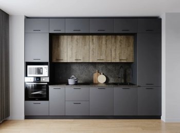 Кухонный гарнитур Умбра 3400 мм МДФ (Санвут) в Серове - serov.mebel-e96.ru