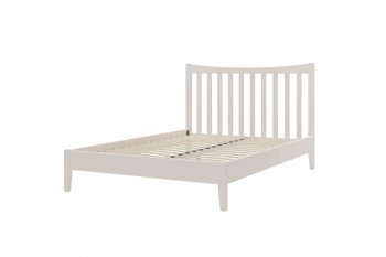 Кровать из массива Виола льняной (БМ) в Серове - serov.mebel-e96.ru