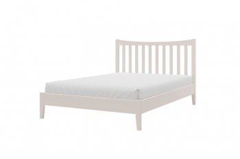 Кровать из массива Виола льняной (БМ) в Серове - serov.mebel-e96.ru