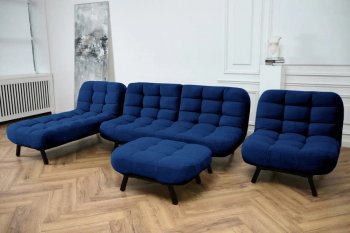 Диван Абри Синий в Серове - serov.mebel-e96.ru