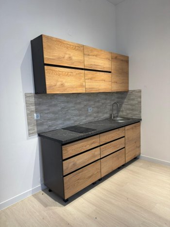 Кухонный гарнитур Лофт 2000 мм (БТС) в Серове - serov.mebel-e96.ru