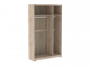 Шкаф 1400 мм Юта 3-х дверный с зеркалом (СБК) в Серове - serov.mebel-e96.ru